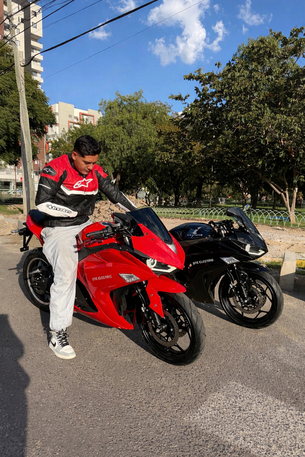 Moto eléctrica ninja