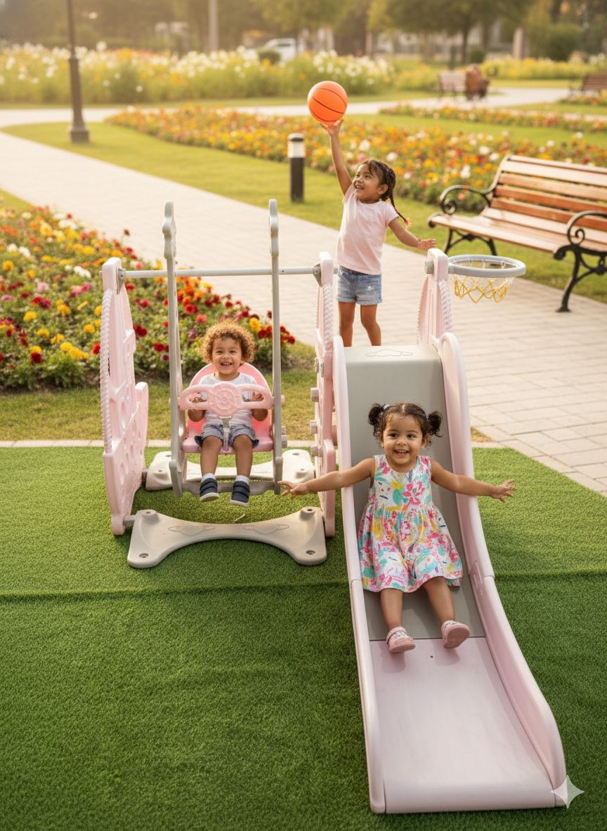 Parque para niños 3 en 1