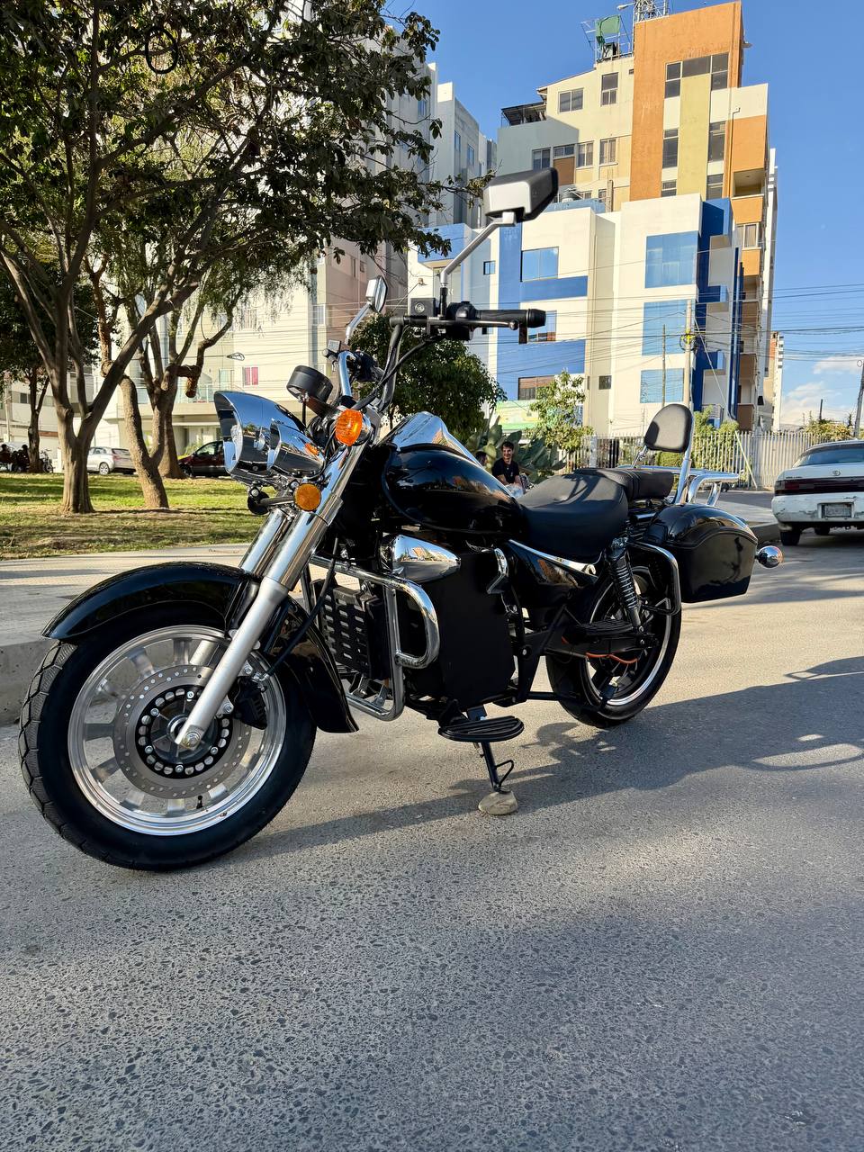 Moto chopera