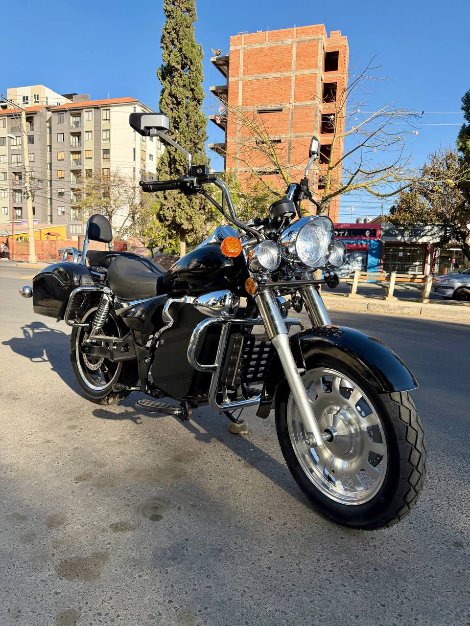 Moto chopera